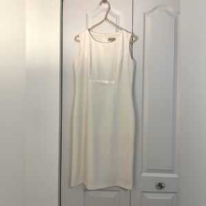 🤍Bialcon Elegant Cream Dress 🤍
